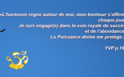 Puissance des affirmations : harmonie et abondance