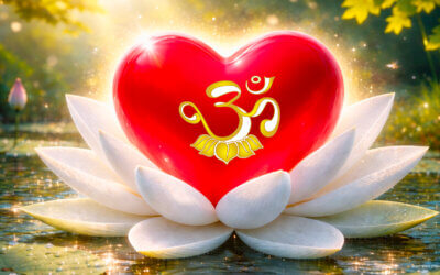 Love is the blossoming lotus flower